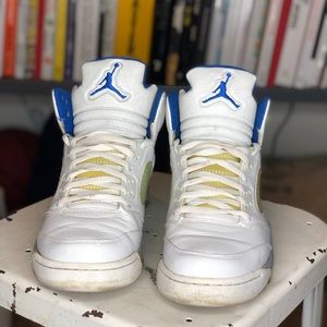 Stealth Blue Jordan 5.